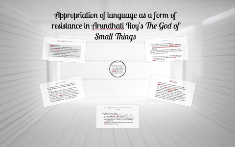 Appropriation of language as a form of resistance in Arundha by Maria ...