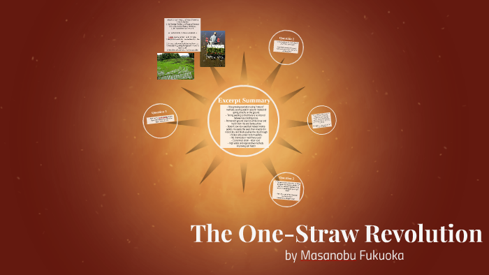 the one straw revolution