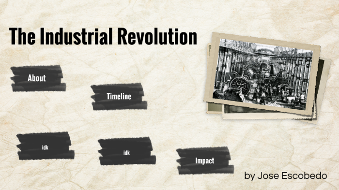 The industrial revolution by Jose Escobedo on Prezi