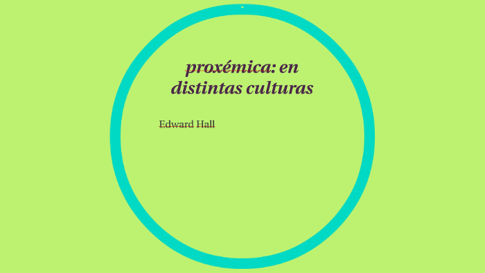 Proxémica En Distintas Culturas By Carlos Alvarez Mr Bustos Domecq