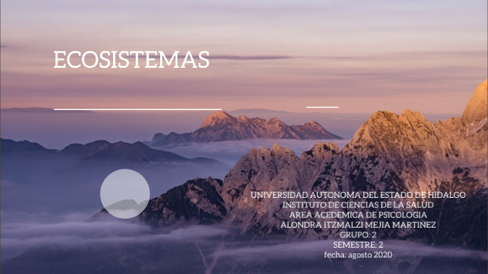 ECOSISTEMAS by ALONDRA MEJIA MARTINEZ on Prezi