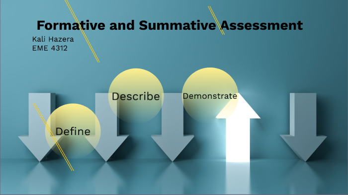Formative and Summative Assessment by Kali Hazera on Prezi