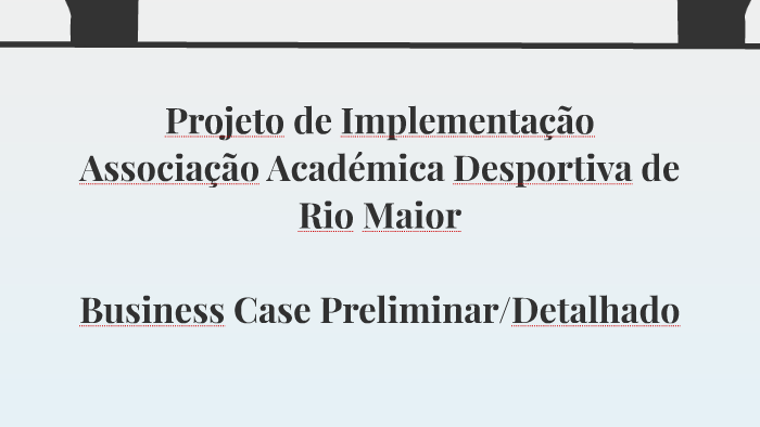 Projeto de Implementação + Proposta DESMOR by Pedro Baptista