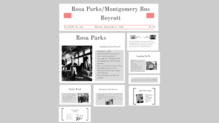 Rosa Parks/Montgomery Bus Boycott by Paige Pearson on Prezi