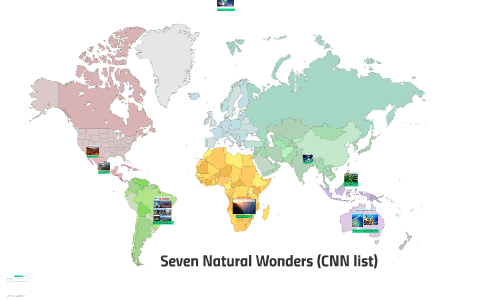 7 natural wonders of the world map