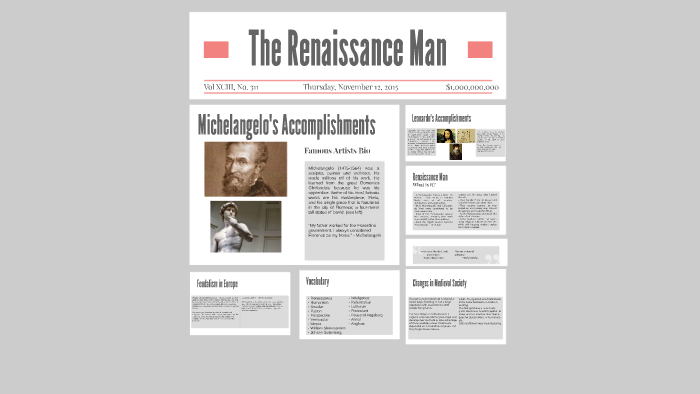 The Renaissance Man by Maria Williams on Prezi