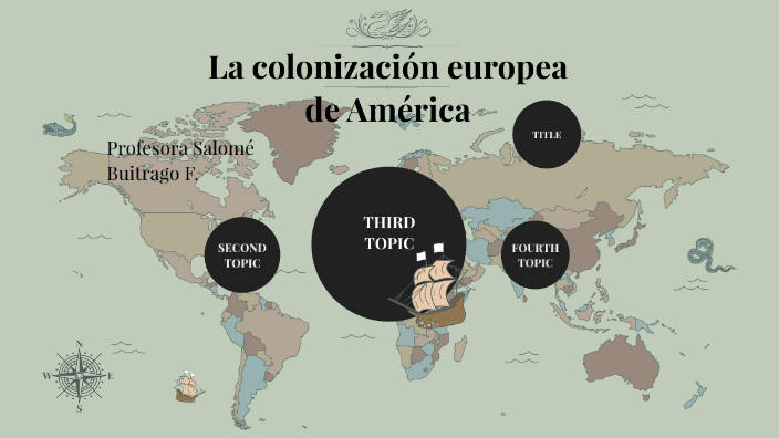 La colonización europea en América by Salomé Buitrago