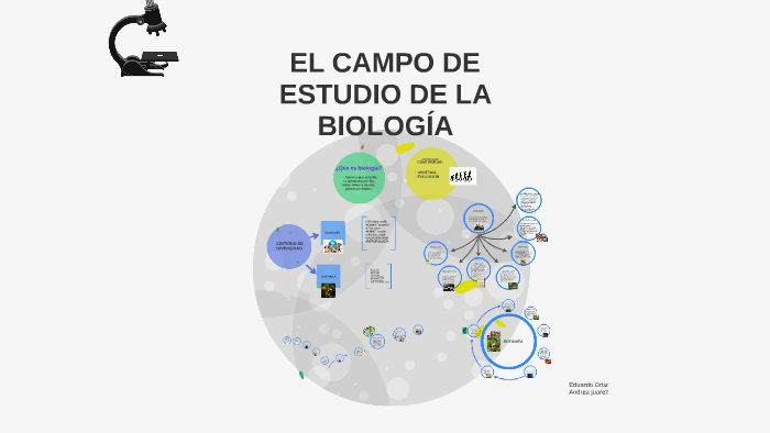 Campos de estudio de la biologia by Eduardo Ortiz Reyes on Prezi