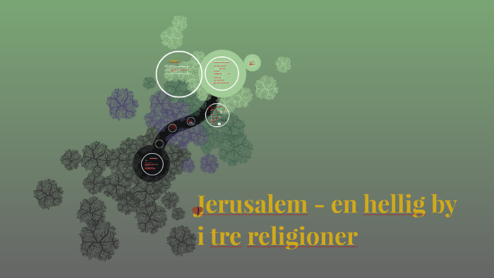 Jerusalem - en hellig by i tre religioner by Hannah Nordanger on Prezi