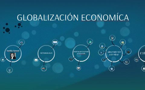 GLOBALIZACIÓN ECONOMÍCA by laura ramirez