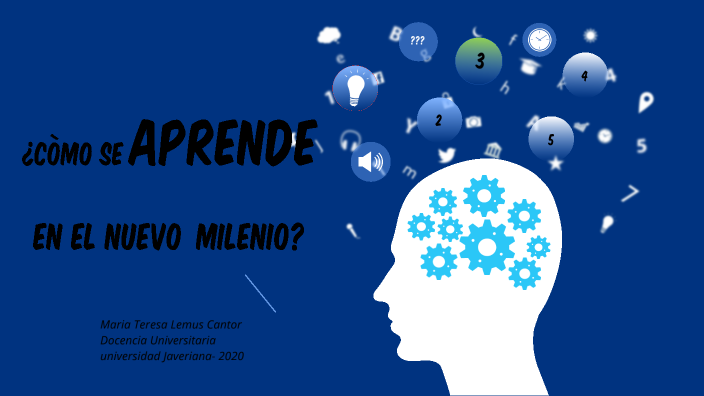 ¿Còmo se aprende en el nuevo milenio? by maria teresa lemus cantor on Prezi