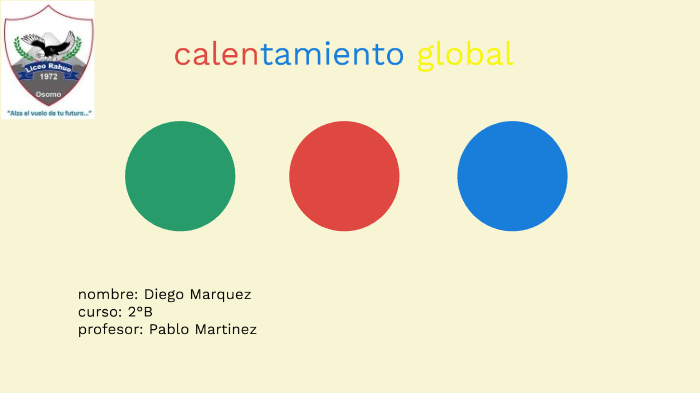 investigacion sobre el calentamiento global by Diego Marquez on Prezi