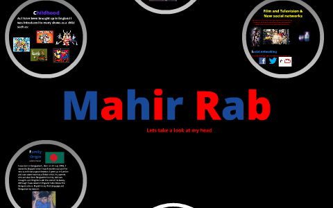 Mahin Rabb Mahir Rab's Media Identity by Mahir Rab on Prezi