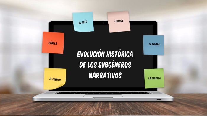 Evolución de los Subgéneros Narrativos by Jenny Gómez on Prezi