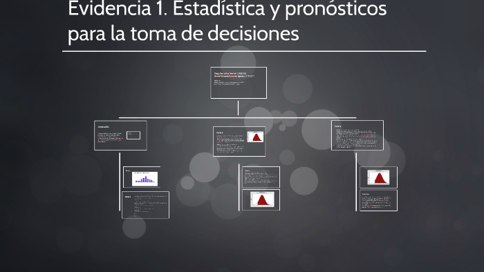 Evidencia 1. Estadística y pronósticos para la toma de decis by Diego ...