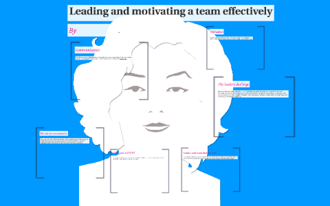 leading and motivating a team effectively