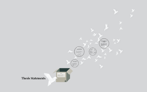 Thesis Statements by Morgan Shrom on Prezi
