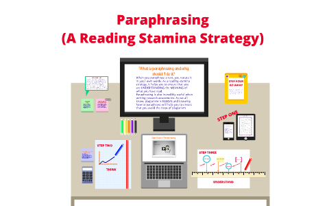 paraphrasing as a reading strategy