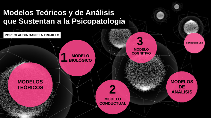 MODELOS TEÓRICOS QUE SUSTENTAN A LA PSICOPATOLOGÍA by Claudia Daniela  Trujillo