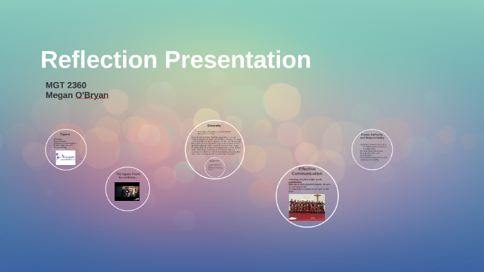 Overall Reflections Slide Examples Reflection Presentation by on Prezi