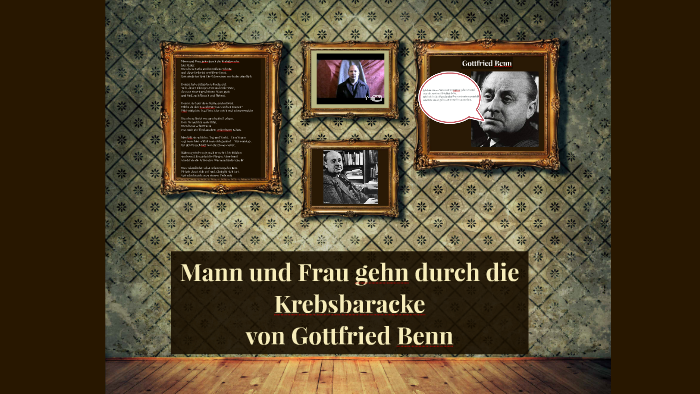 Mann Und Frau Gehen Durch Die Krebsbaracke