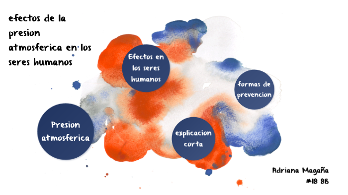 Efectos de la presión atmosférica en los seres humanos by Adriana