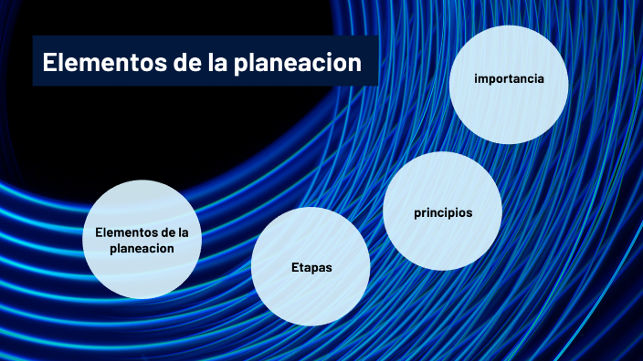 Elementos De La Planeacion By Mayra Castro On Prezi