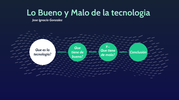 Lo Bueno y Malo De La Tecnología by Nachex Gonzalez on Prezi