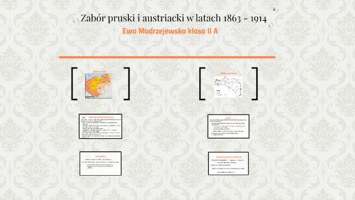 Zabór pruski i austriacki w latach 1863 - 1914 by Ewa Modrzejewska on Prezi