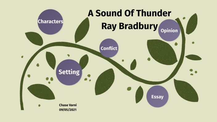 a sound of thunder characters