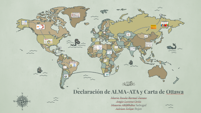 Declaracion de ALMA-ATA y Carta de Ottawa by Maria Paula Zarate