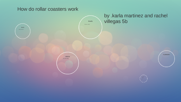 How do rollar coasters work by Horizon Science Academy on Prezi