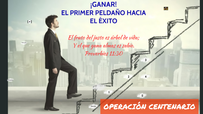 EL PRIMER PELDAÑO DE LA ESCALERA AL ÉXITO by Gerson Miguel on Prezi