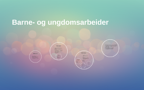 Barne- Og Ungdomsarbeider By Eline Helgesen On Prezi