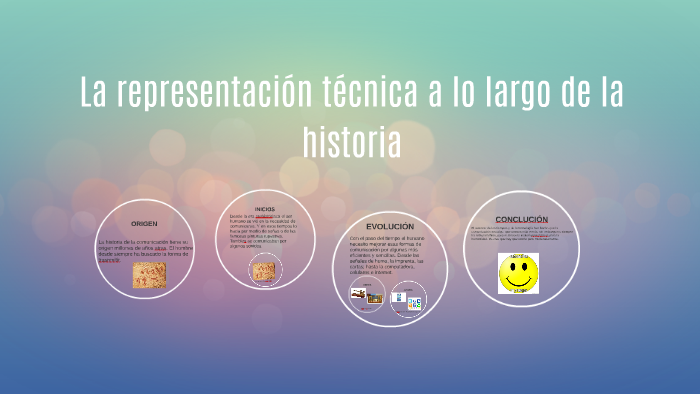 La representación técnica a lo largo de la historia by Alunch López