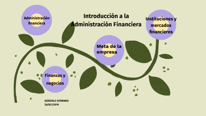 Introduccion A La Administracion Financiera By Gonzalo Serrano On Prezi 1527