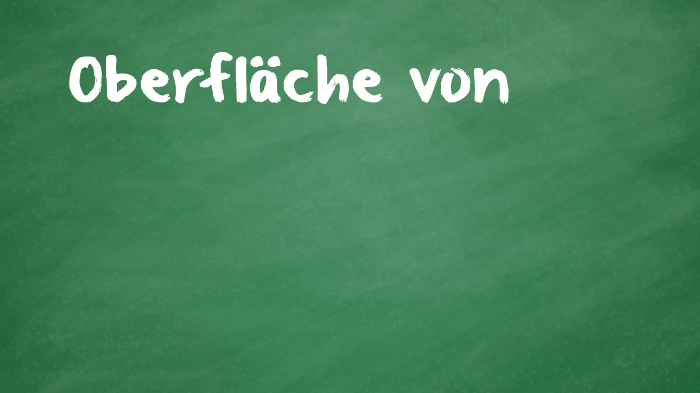 Oberfläche Würfel und Quader by Paul Wasserburger