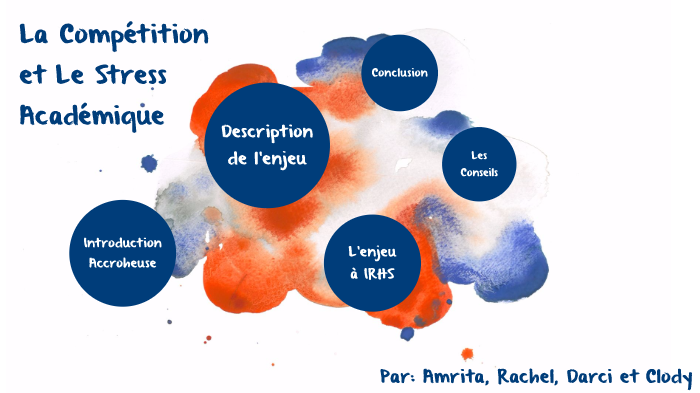 La competition et le stress academique by Rachel Ferguson on Prezi