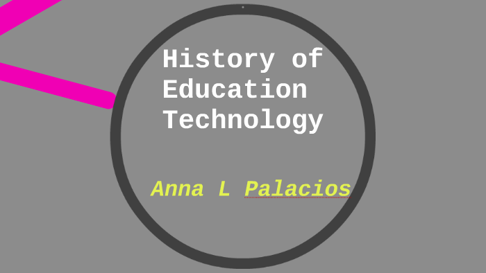 A Short History of Education Technology by anna palacios on Prezi