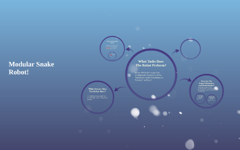 Modular Snake Robot! by George Barron on Prezi