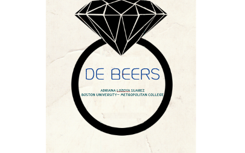 de beers diamonds logo