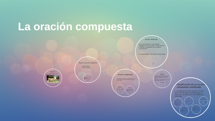 La oración compuesta by Solrac Ojenoc on Prezi
