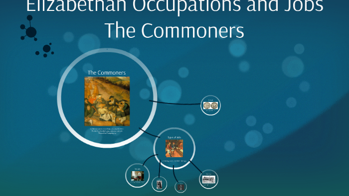 Elizabethan Occupations And Jobs By Nathan Beck