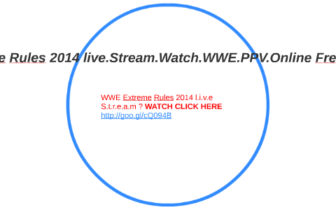 watch wwe extreme rules free
