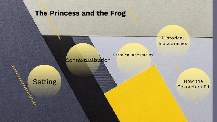 Princess And The Frog Analysis By Rachel Sarvey