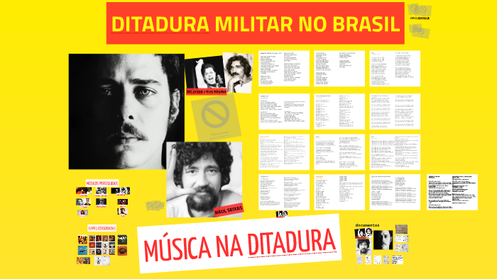 Música na Ditadura Militar by Gabriela Bernini on Prezi
