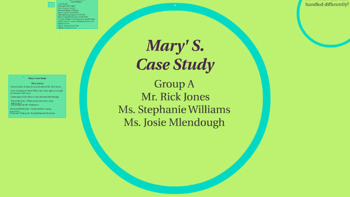 Mary case study 04 image