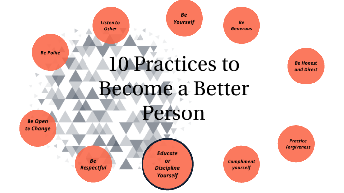 10 Practices to Become a Better Person by empowerment technology on Prezi