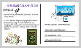 Hiburan Dalam Islam By Forte Darksoul