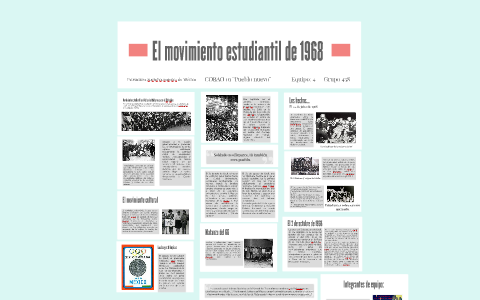 El Movimiento Estudiantil De 1968 By Pedrito Blue Adkins El Movimiento Estudiantil De 1968 By Pedrito Blue Adkins